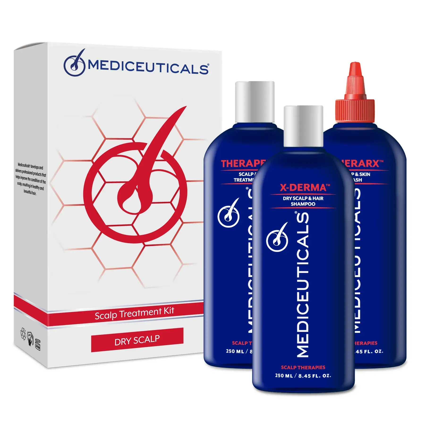 Набір для сухої шкіри голови Mediceuticals Scalp Treatment Kit Dry Scalp — фото